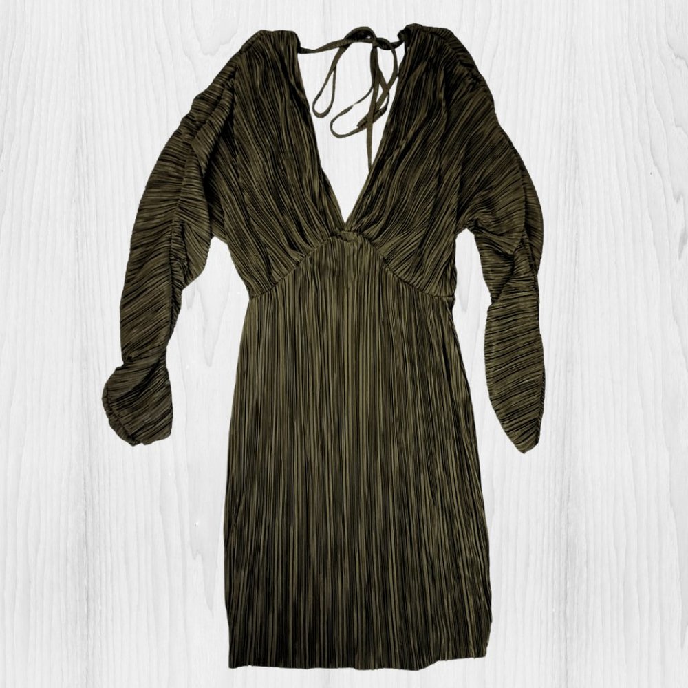 NWT idem ditto Green Dress - Size Small‎ - Picture 2 of 5